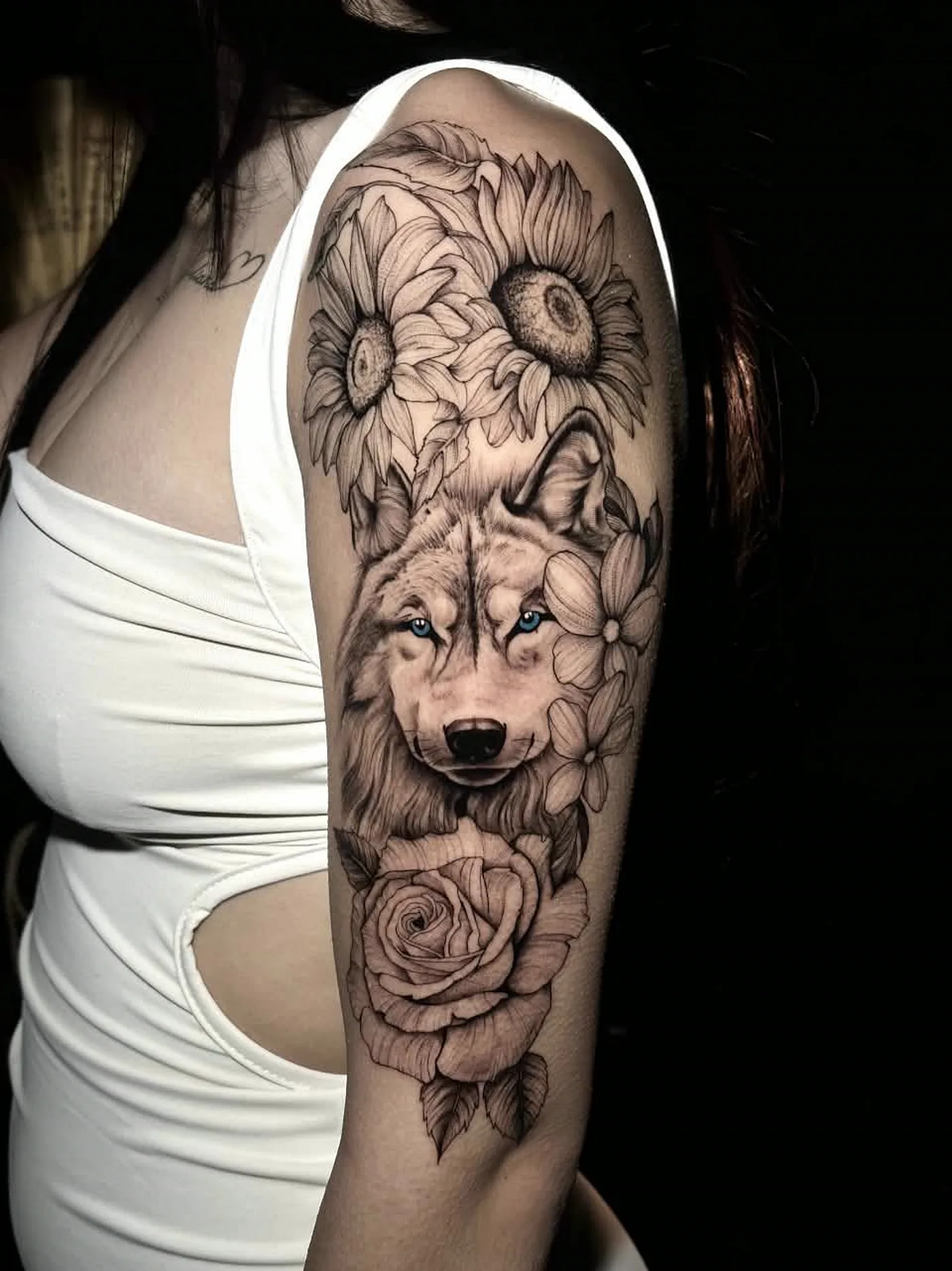 Lobo & girassóis
